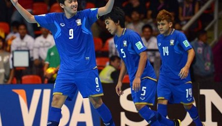 ĐT futsal Thái Lan nhận thưởng đậm sau khi giành vé dự World Cup.
